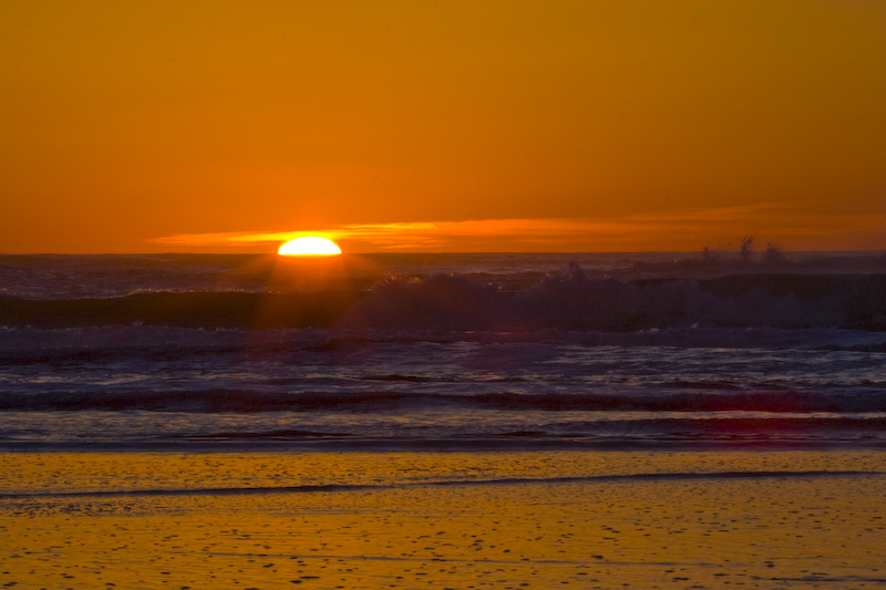 Ruby Beach At Sunset